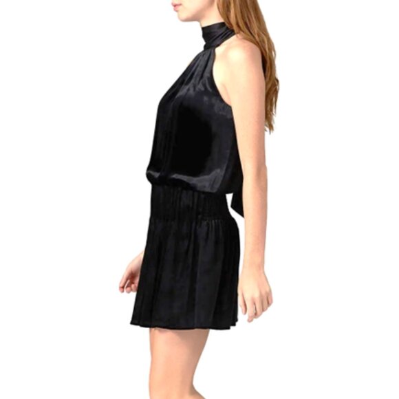 $395 RAMY BROOK Velvet Paige Dress M - Picture 2 of 12